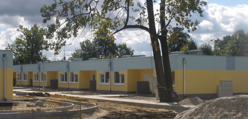 Mieszkania w Nowej Soli tuż po wybudowaniu. Zdj. z profilu Wadima Tyszkiewicza na FB