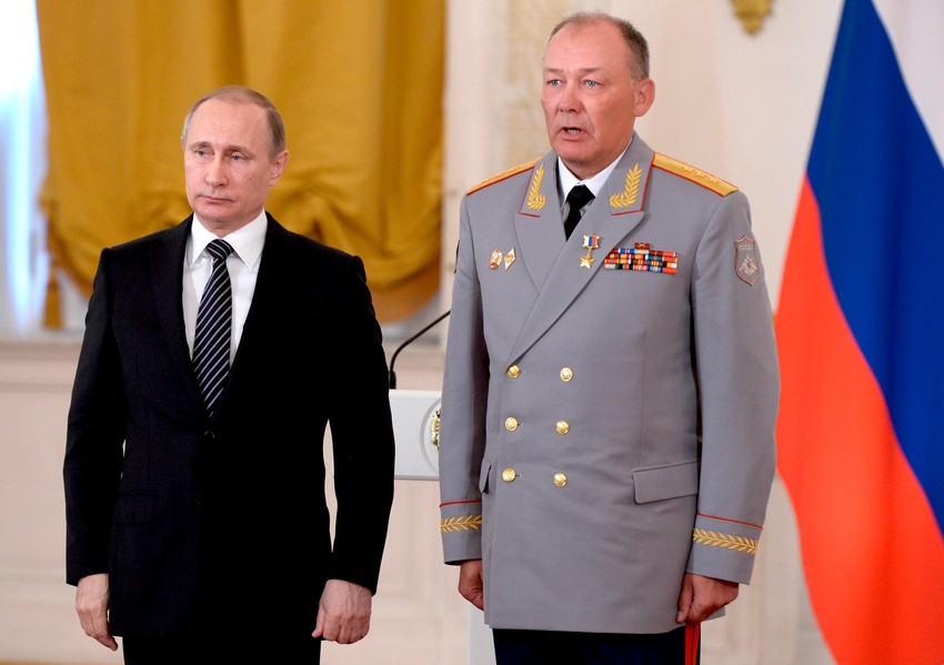 Vladimir Putin i Aleksander Dvornikov 