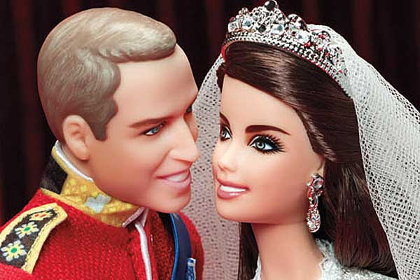 Książę William i Kate Middleton Barbie