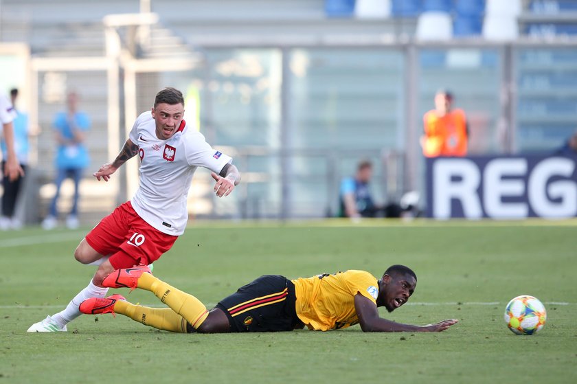 Pilka nozna. Euro U21. Polska - Belgia. 16.06.2019