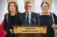 Trybunał Konstytucyjny: Stanisław Piotrowicz, Krystyna Pawłowicz i Elżbieta Chojna-Duch