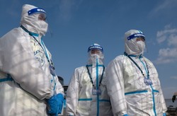 Reżim sanitarny podczas igrzysk w Pekinie przypomina serial "Squid Game"