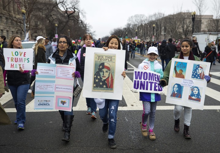 MARSZ KOBIET W WASZYNGTONIE