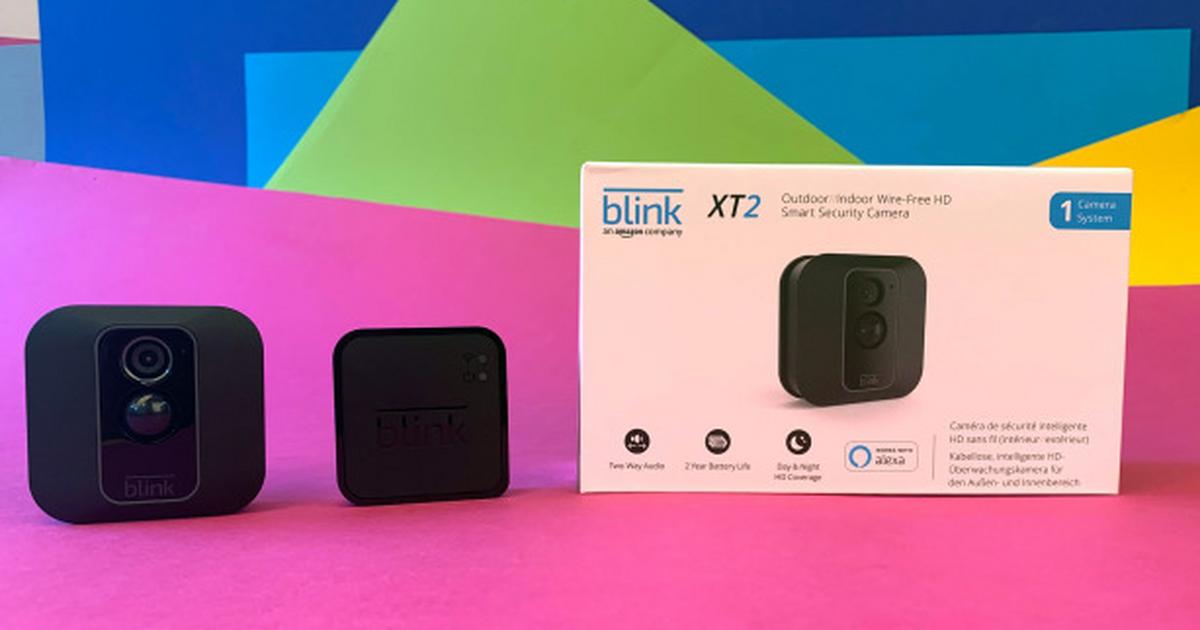 Blink XT2-2 Smarte Sicherheitskamera für den Außen und Innenbereich Doppelpack 