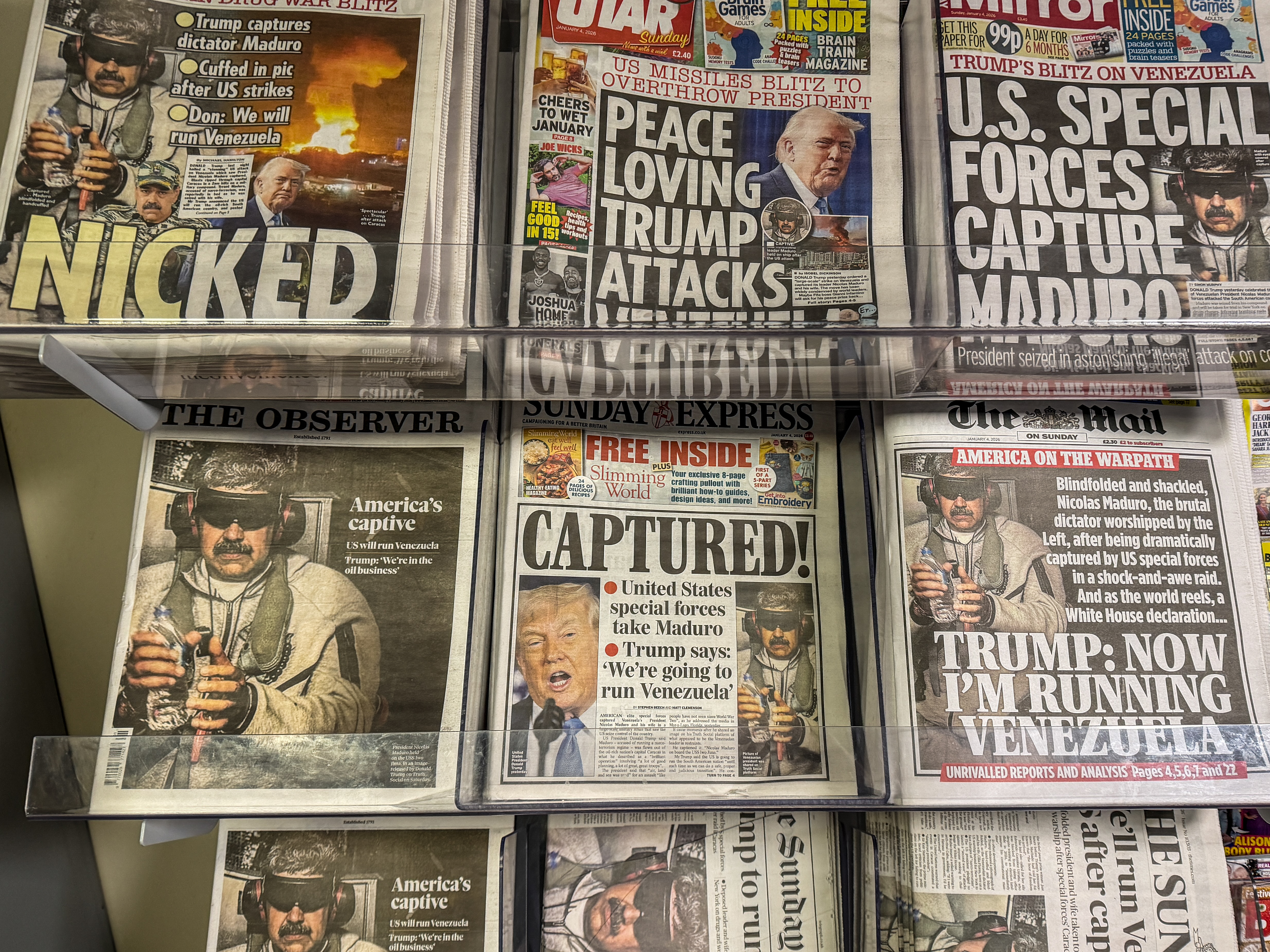 US-Truppen nehmen Maduro in Caracas fest – Gerichtstermin heute in New York