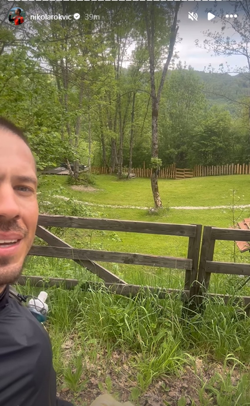 Nikola Rokvić 11. dan pešačenja