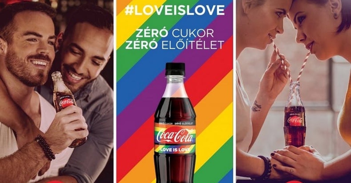 Coca Cola Ukarana Grzywna Chodzi O Wegierska Kampanie Zachecajaca Do Akceptacji Homoseksualizmu Dziennik Pl