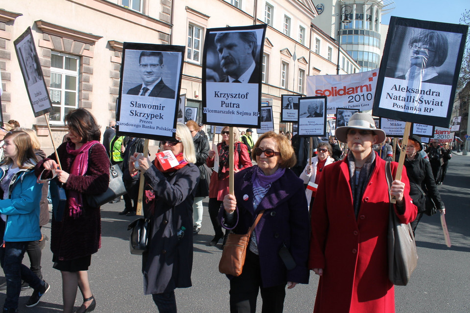 Marsz z Portretami w Warszawie