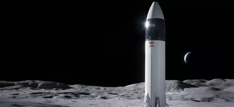 NASA stawia na SpaceX. Firma Muska dostarczy na Księżyc lądownik misji Artemis