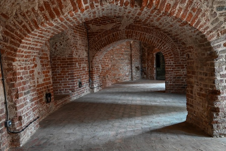 Twierdza Wisłoujście po remoncie.