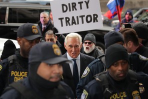 Roger Stone Arraigned On Charges Of Obstruction And Witness Tampering In Russia Investigation