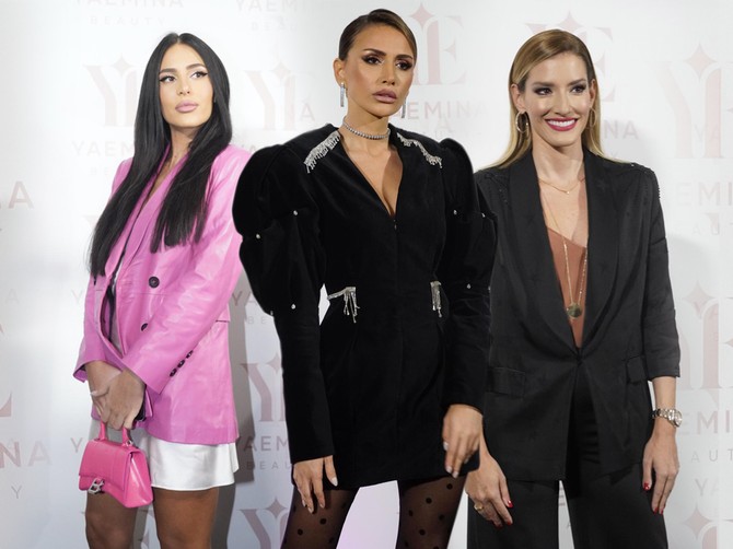 Anastasija Ražnatović, Emina Jahović i Jovana Joksimović