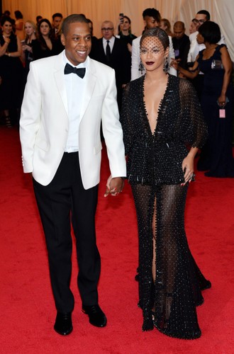 Beyoncé Knowles i Jay Z na gali Met w nowojorskim Metropolitan Museum