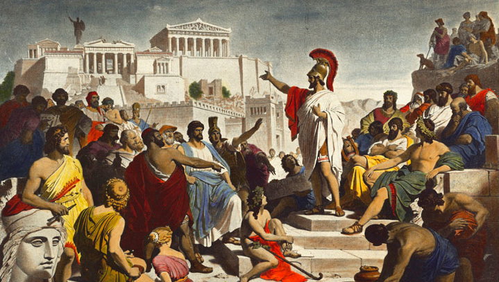 Demokracji ateńskiej daleko było do idealnego ustroju