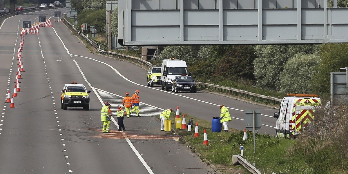 Tragiczny wypadek na autostradzie