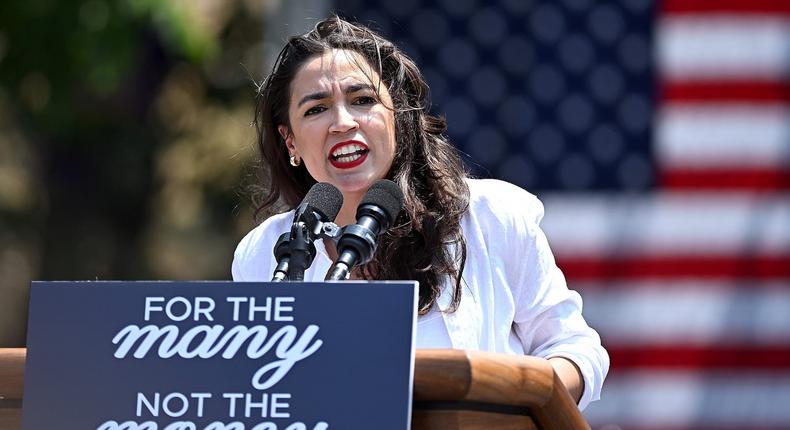 The New York congresswoman argued that there are serious risks to replacing Biden — even as his campaign appears imperiled.Steven Ferdman/GC Images via Getty Images