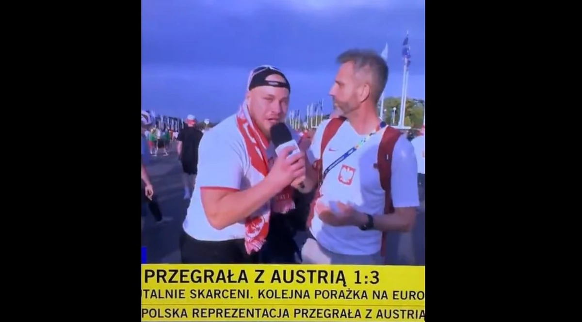  Euro 2024. Skandal na antenie TVN 24. Kibic wulgarnie obraził Szczęsnego