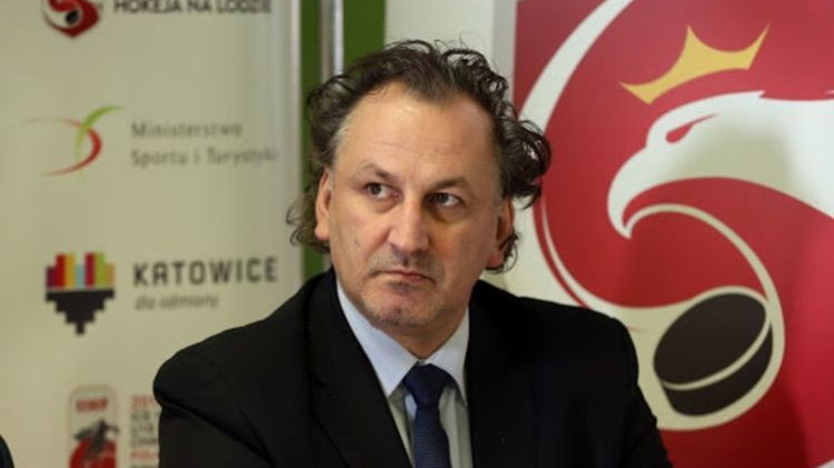 Prezes PZHL Mirosław Minkina