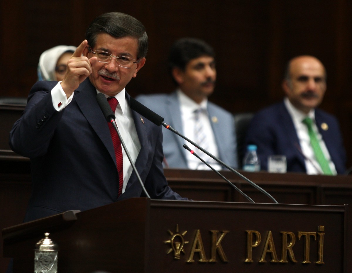 Premier Turcji Ahmet Davutoglu