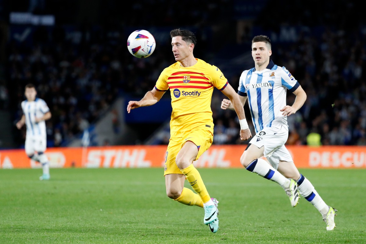 Robert Lewandowski i Igor Zubeldia