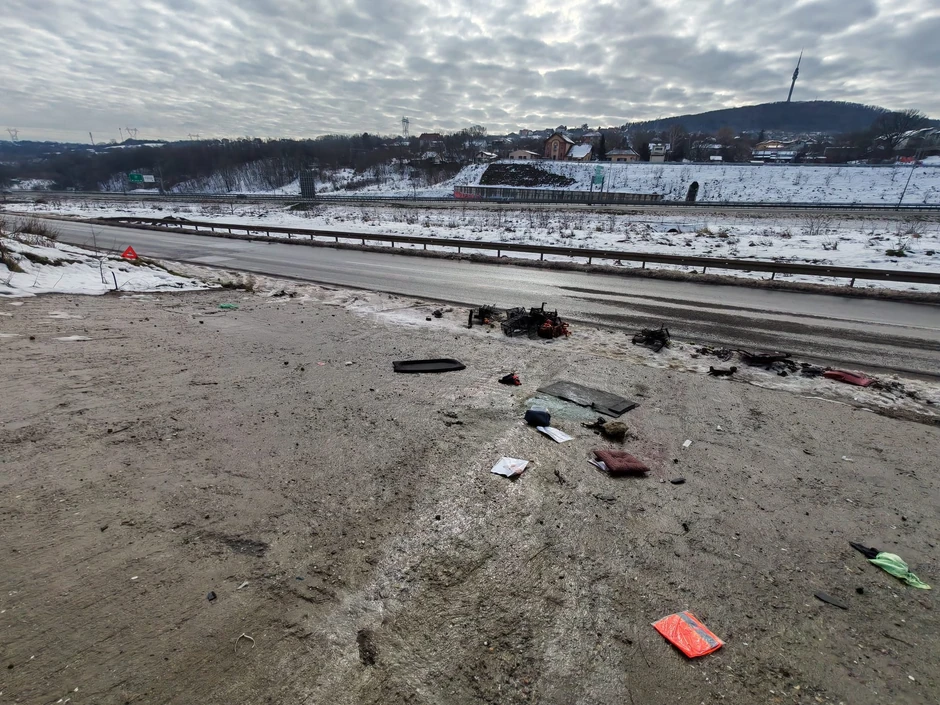 Saobraćajna nesreća kod hotela 1000 ruža