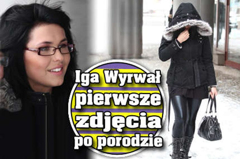 Iga Wyrwał. Pierwsze zdjęcia po porodzie!