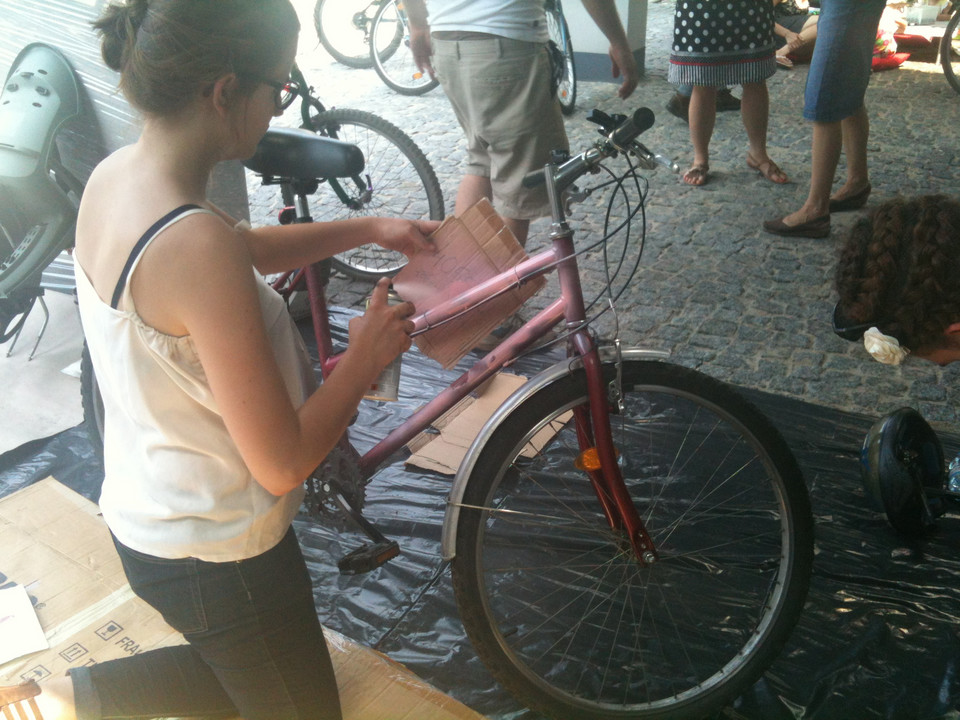 Malowanie rowerów