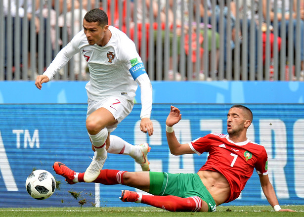Czwarty gol Ronaldo na MŚ 2018. Maroko żegna się z rosyjskim mundialem