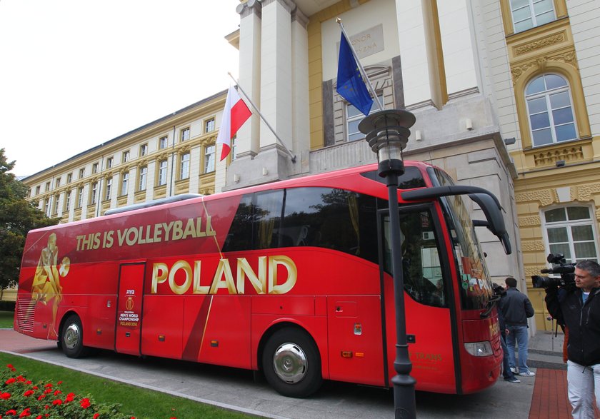 Nasi złoci siatkarze odwiedzili panią premier Ewę Kopacz!