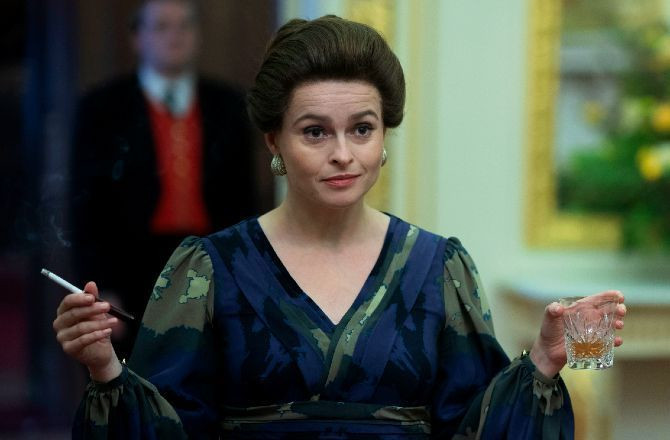 Helena Bonham Carter jako księżniczka Małgorzata w "The Crown"