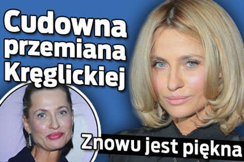 Cudowna przemiana Kręglickiej. Znowu jest piękna