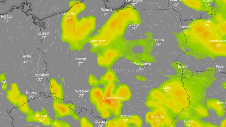 Prognoza Pogody Na Czwartek Deszcz I Burze W Wielu Regionach Wiadomosci