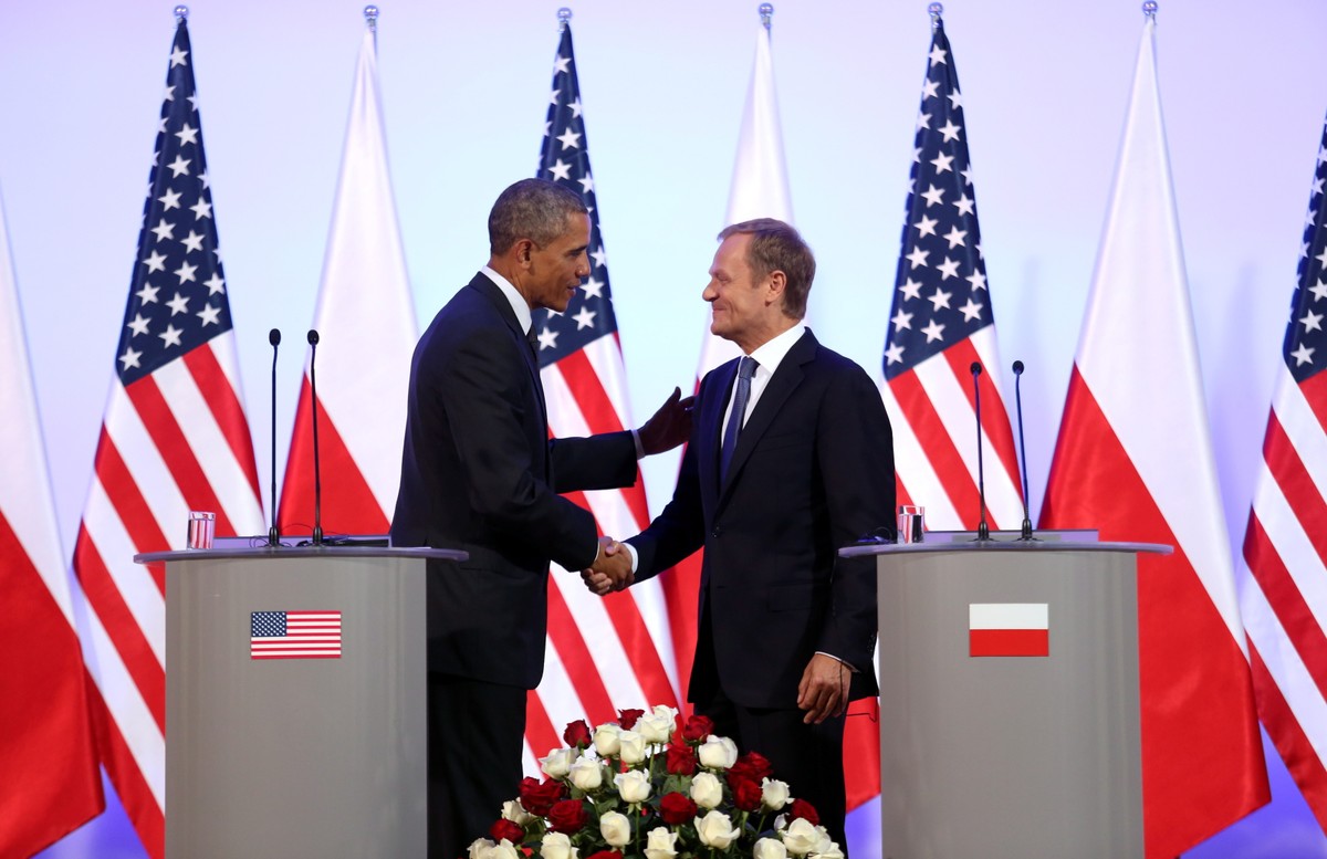 Barack Obama i Donald Tusk