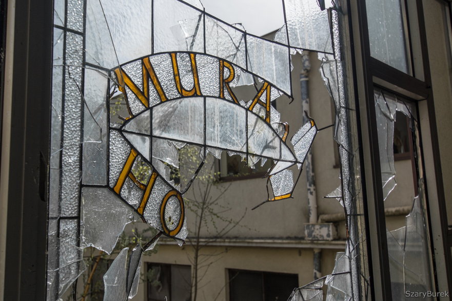 Opuszczony Hotel Murat w Redzie, Styczeń 2022