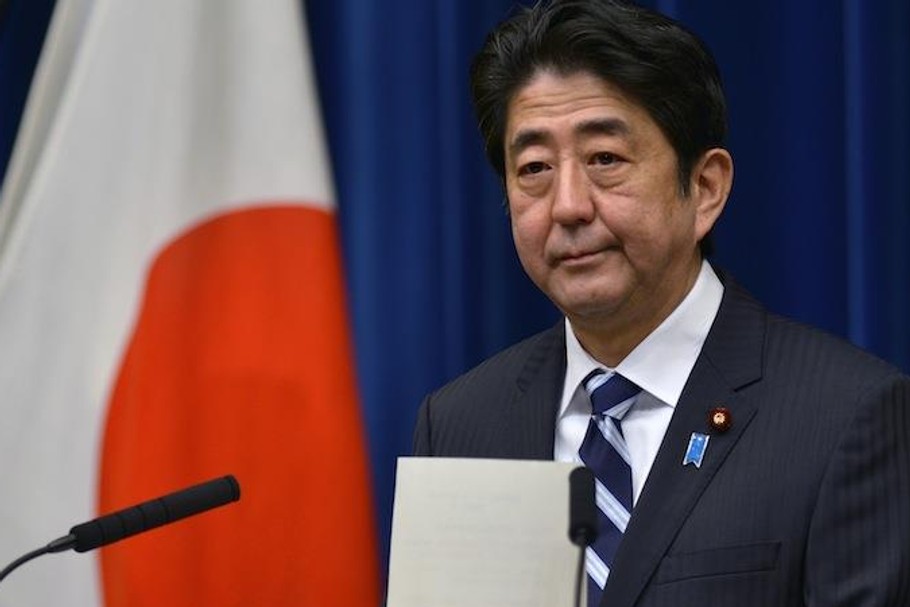 shinzo abe japonia premier japonii