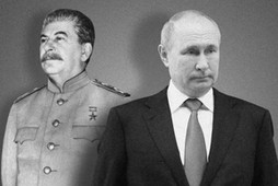 Józef Stalin i Władimir Putin