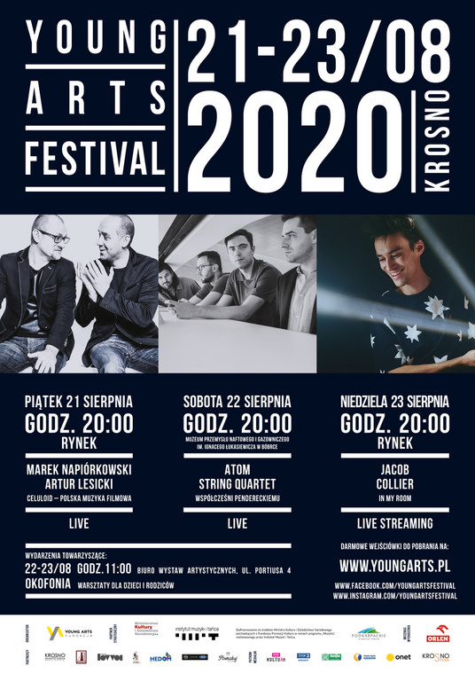 Young Arts Festival 2020 (plakat)