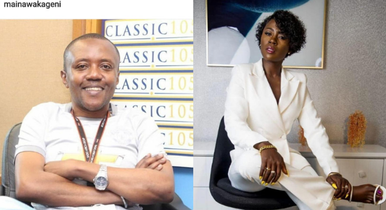 Akothee and Maina Kageni 