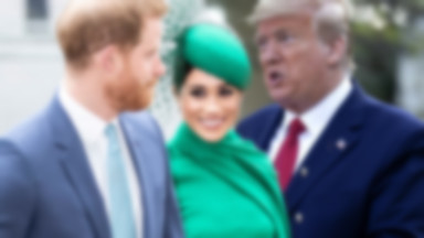 Donald Trump nie chce płacić za ochronę Meghan i Harry'ego w USA. Internauci wytknęli mu hipokryzję