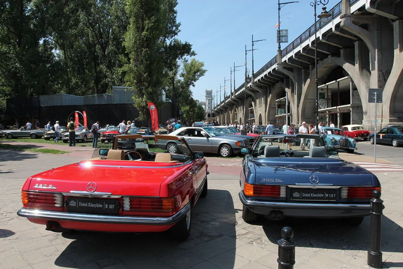 Dzień Klasyków w Stacji Mercedes na warszawskim Powiślu (2.08.2015 r.)