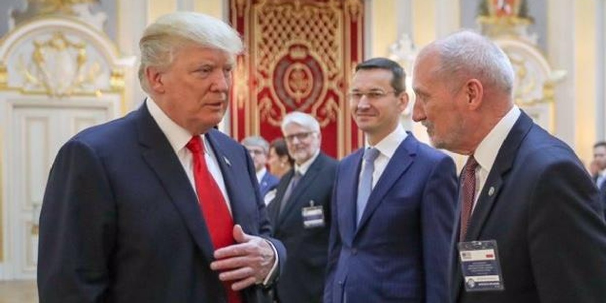 Macierewicz rozmawiał z Trumpem