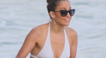 Jennifer Lopez na plaży w Rio / fot. Agencja Forum