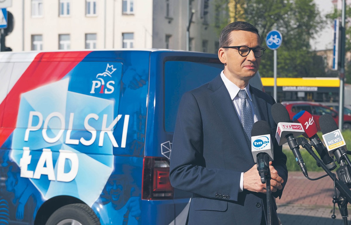 Premier Mateusz Morawiecki prezentuje Polski Ład, najnowszy plan reform obozu rządzącego