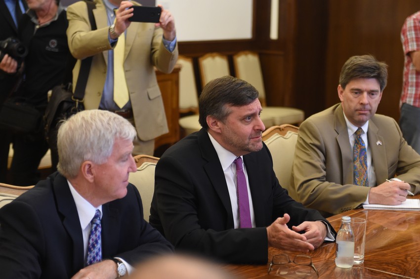 Vučić i Palmer su razgovarali i o ekonomskoj saradnji dveju zemalja