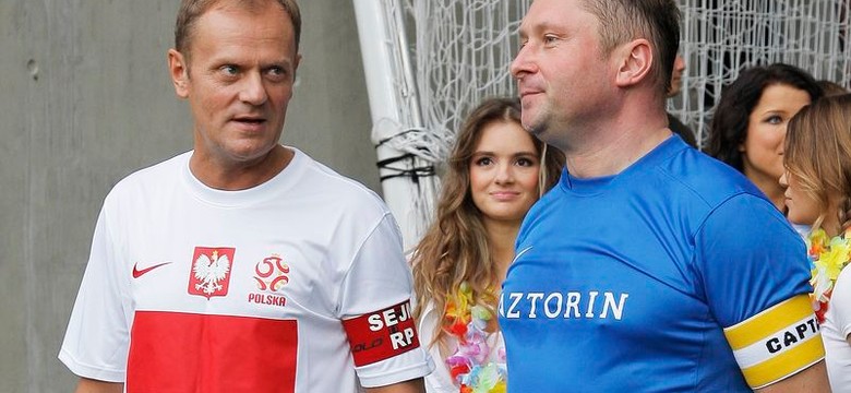 Tusk vs. Durczok na piłkarskim boisku. Kto wygrał?