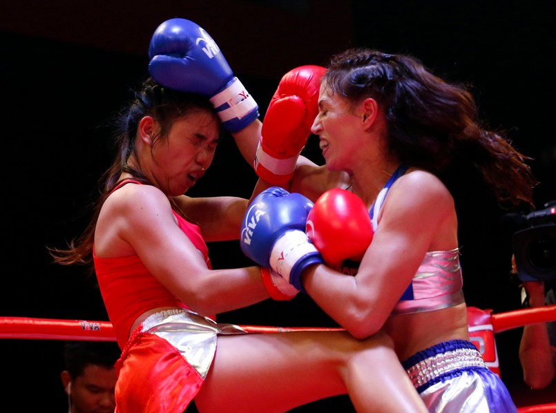 "World Muay Thai Angels 2014" to nie zabawa dla grzecznych dziewczynek. ZDJĘCIA