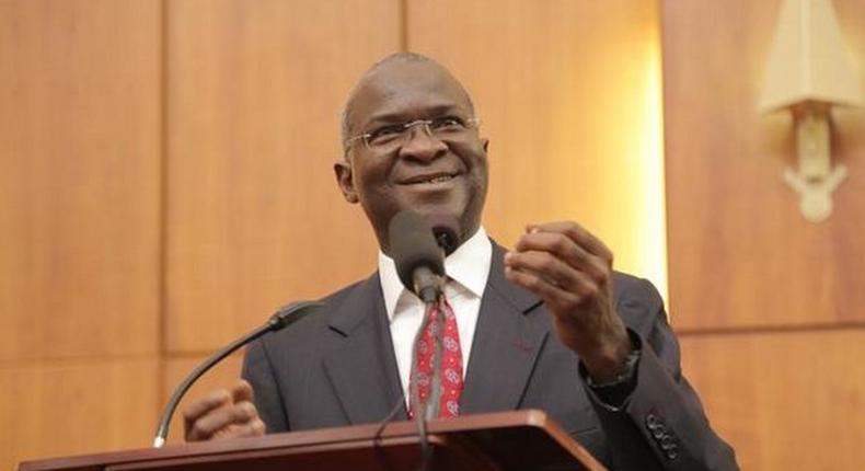 Minister of Works and Housing, Babatunde Raji Fashola [Twitter/@OrderPaper]