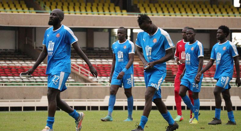 Nairobi City Stars players robbed during FKF-PL match at Kasarani [Image by: City Stars]