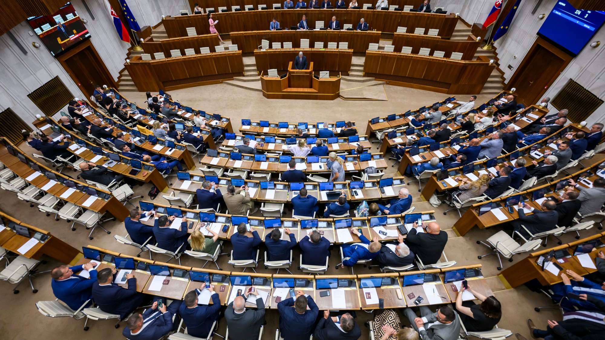 Rokovacia sála Národnej rady Slovenskej republiky (NRSR)