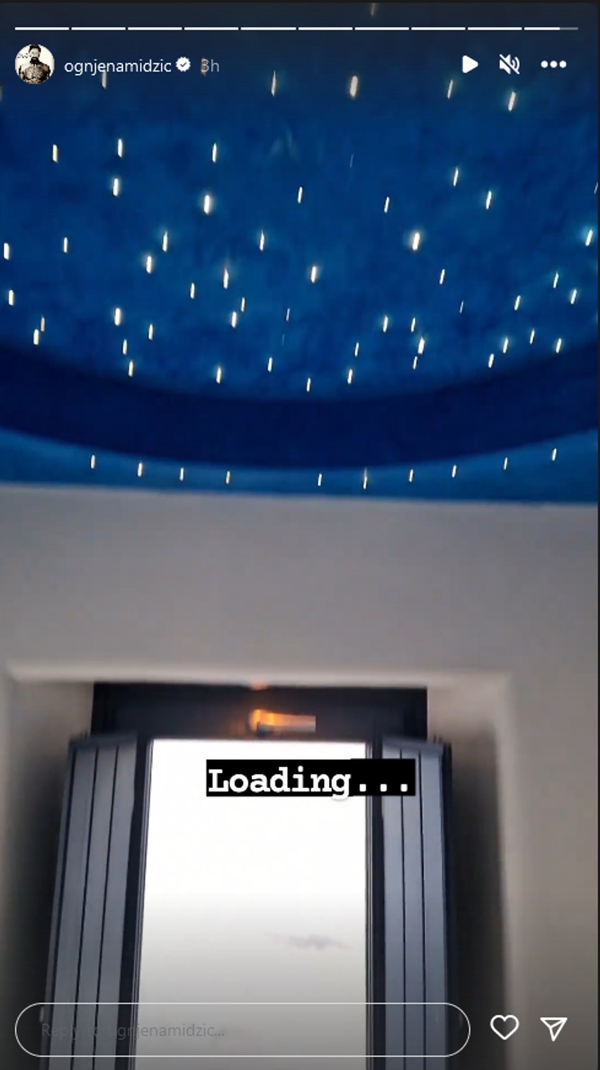 Ognjen Amidžić napravio atmosferu za njega i Minu